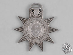 Argentina, Republic. A Buenos Aires National Guard Star For The Campaign To Paraguay, Ii Class, Silver Grade