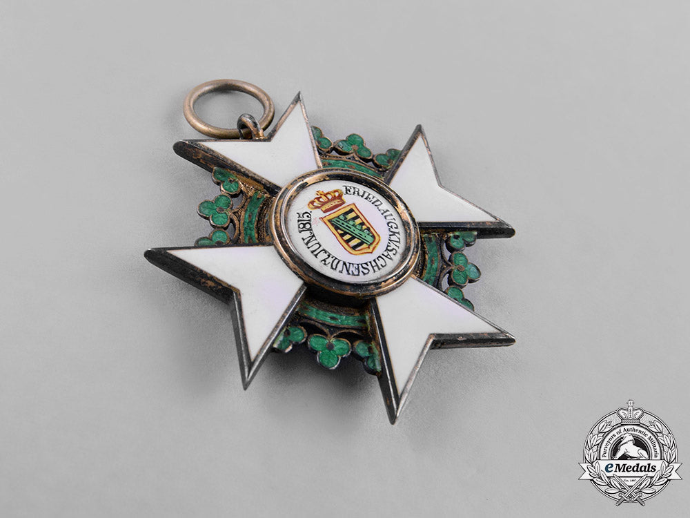 saxony,_kingdom._a_saxony_civil_merit_order,_i_class_knight’s_cross,_c.1870_c18-038289