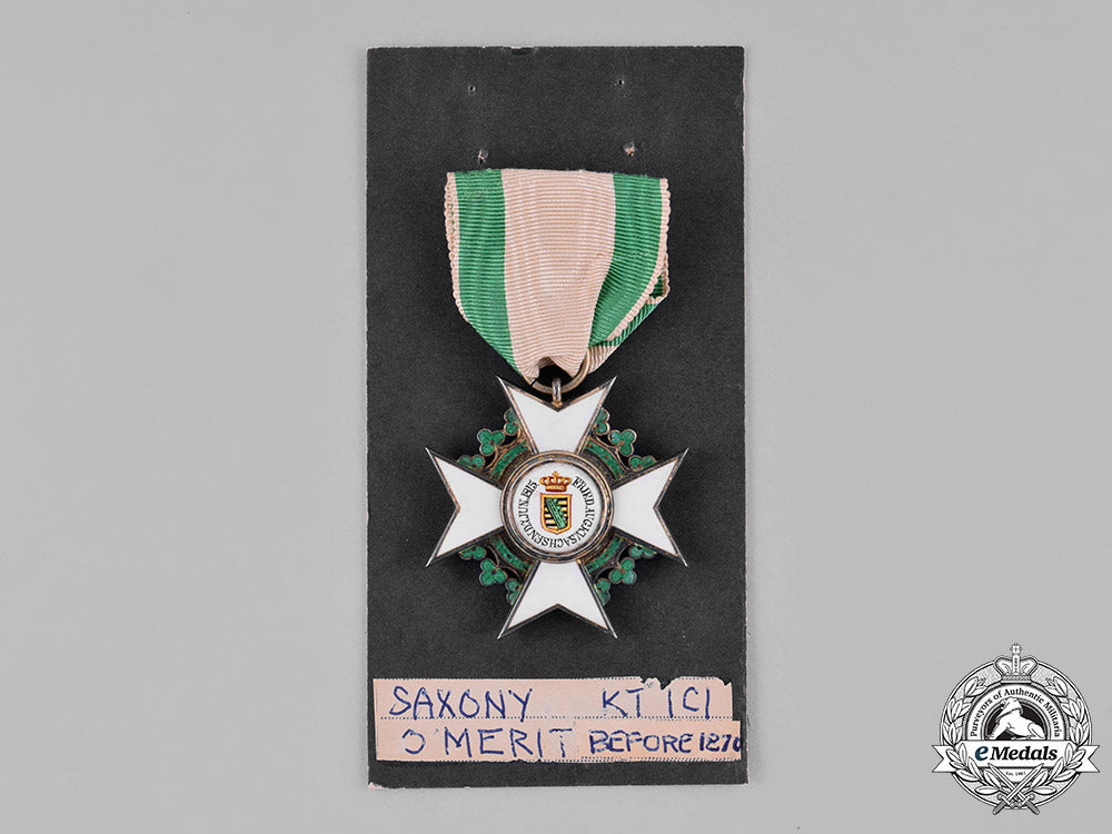 saxony,_kingdom._a_saxony_civil_merit_order,_i_class_knight’s_cross,_c.1870_c18-038292