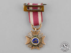 Spain, Kingdom. A Miniature Order Of St. Hermenegildo, Commander By Number’s Star, C.1910