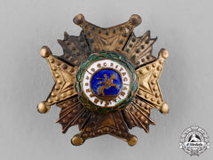 Spain, Kingdom. A Miniature Order Of St. Hermenegildo, Commander By Number’s Star, C.1870