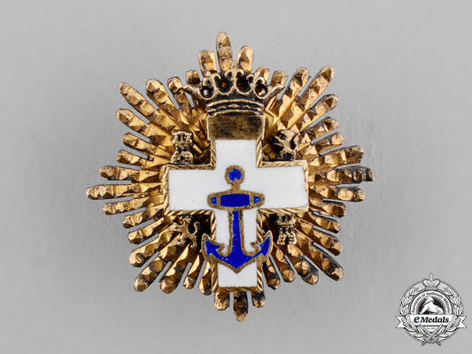 spain,_franco’s_period._a_miniature_order_of_naval_merit,_white_distinction,_grand_cross_star_c.1950_c18-038561