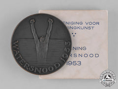 Netherlands, Kingdom. A North Sea Flooding Medal, By Vereeniging Voor Penningkunst, C.1953