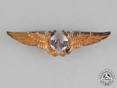 United States. A Navy Air Force Radar Observer Qualification Badge, By Hilborn & Hamburg