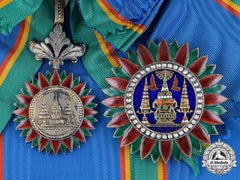 Thailand, Kingdom. A Most Noble Order Of The Crown, I Class Grand Cross, By J. W. Benson, C.1935