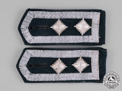 Germany, Heer. A Pair Of Oberfeldwebel’s Transitional Shoulder Straps