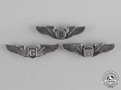 United States. A Lot Of United States Army Air Force Badges