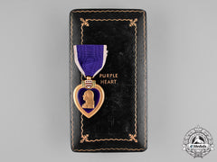 United States. A Purple Heart With Case