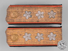 Japan, Empire. A Pair Of Imperial Naval Admiral Shoulder Boards
