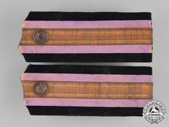 Japan, Empire. A Pair Of Imperial Naval Paymaster Shoulder Boards