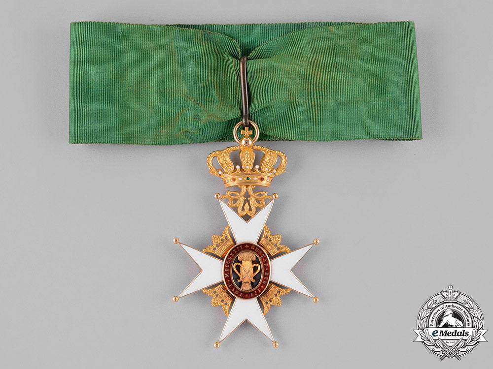 sweden,_kingdom._an_order_of_vasa_in_gold,_i_class_commander,_c.1900_c18-039957