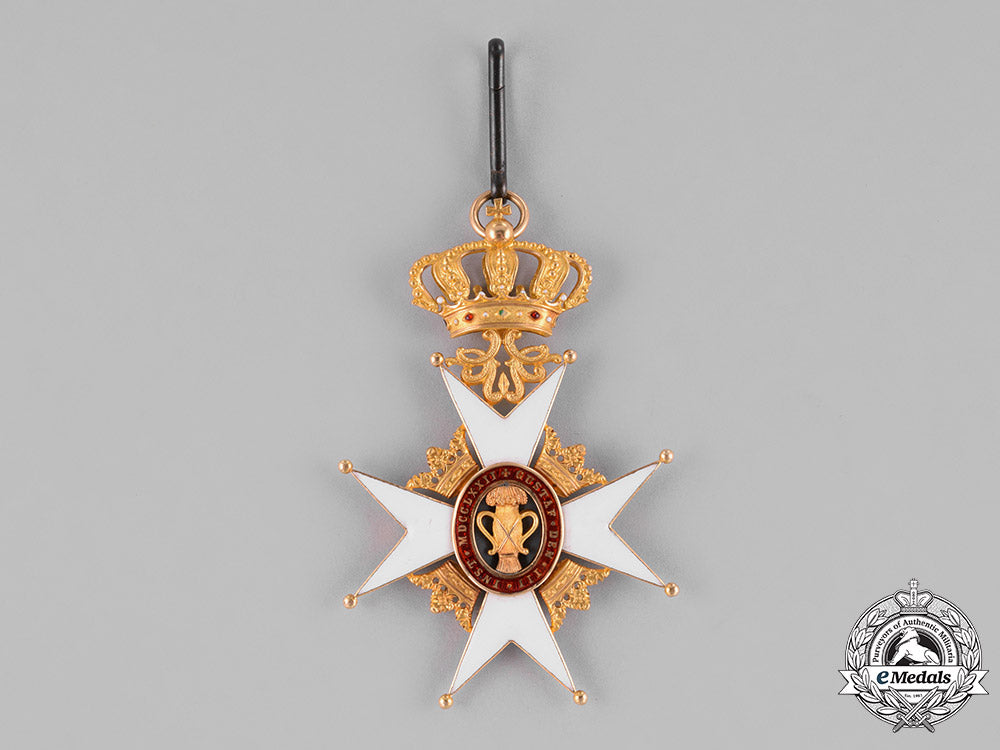 sweden,_kingdom._an_order_of_vasa_in_gold,_i_class_commander,_c.1900_c18-039959