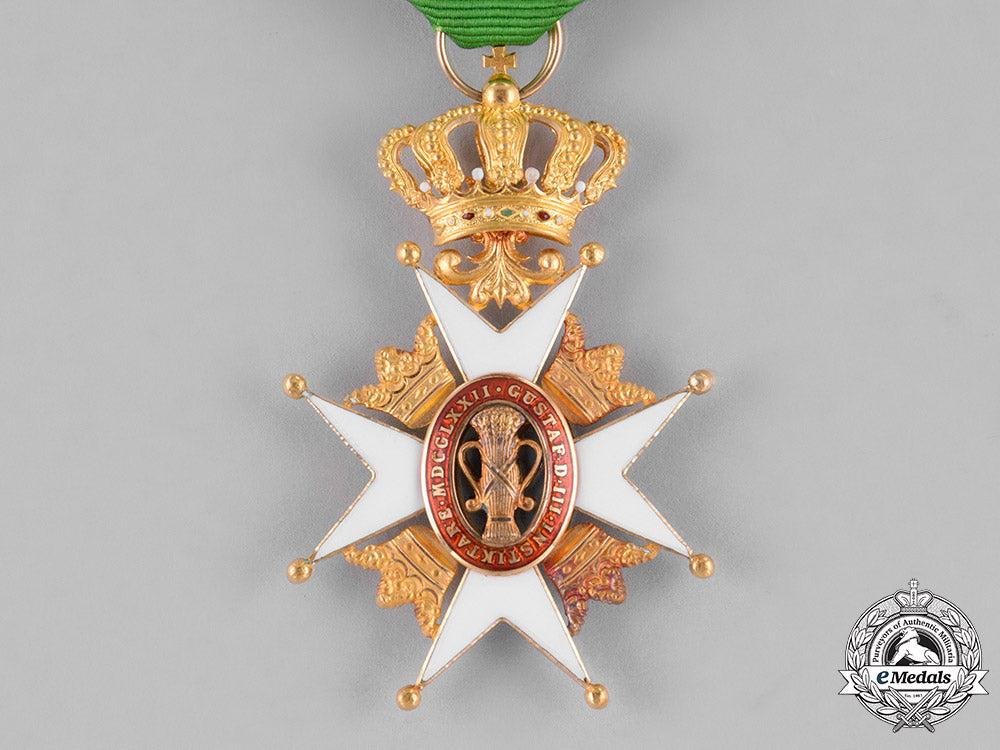 sweden,_kingdom._an_order_of_vasa_in_gold,_i_class_knight,_by_c._f._carlman,_c.1900_c18-039966