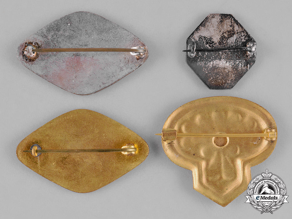 german,_imperial._four_patriotic_badges,_c.1914_c18-040014