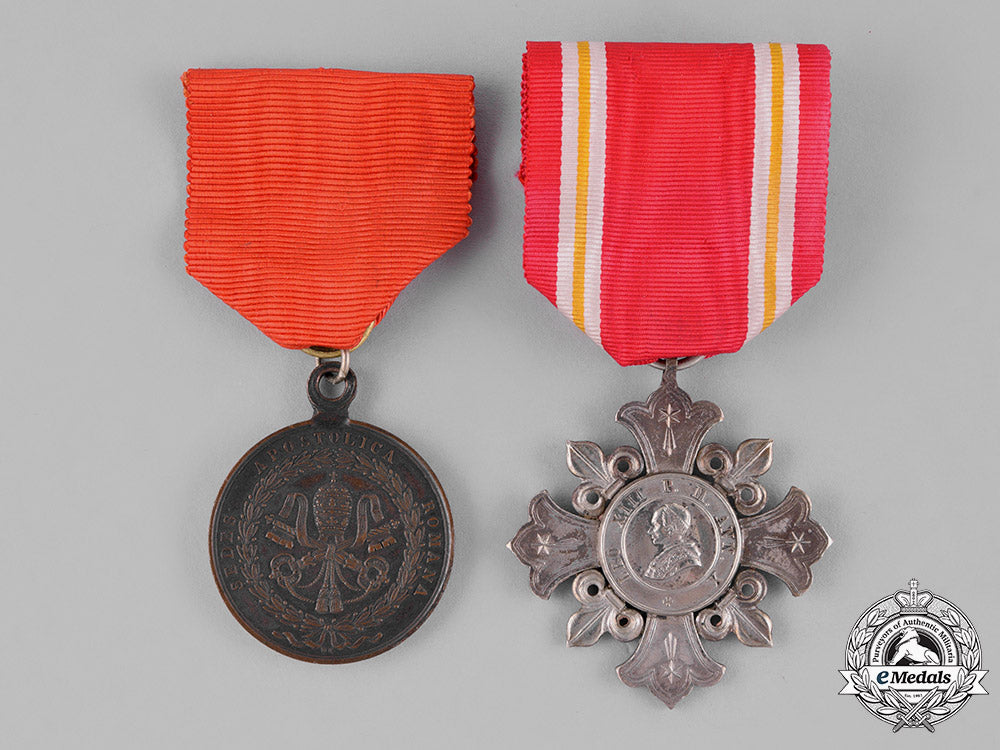 vatican,_city_state._two_awards&_decorations_c18-040058