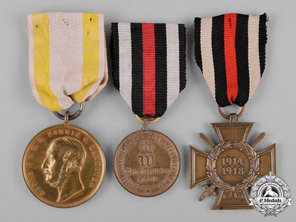germany,_imperial._three_medals,_awards,_and_decorations_c18-040089