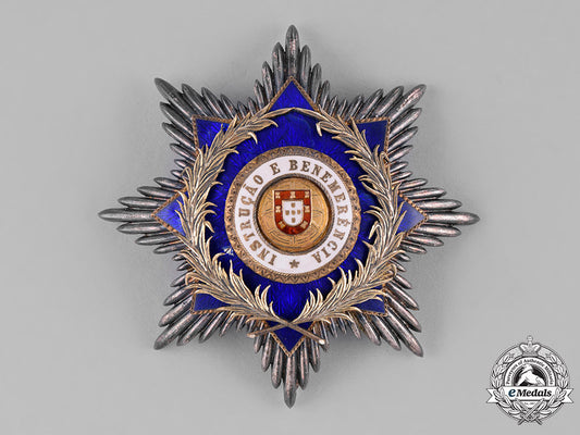 portugal,_kingdom._an_order_of_instruction&_benevolence,_grand_cross_star,_by_frederico_costa,_c.1930_c18-040094