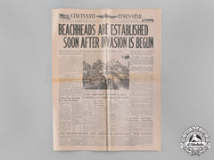 United States. A 1944 Issue Of The Cincinnati Times-Star
