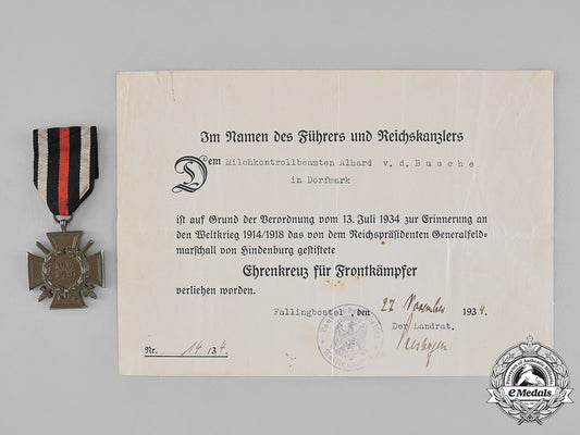 germany,_imperial._an_honour_cross_and_award_document_to_alhard_von_dem_busche_c18-040250