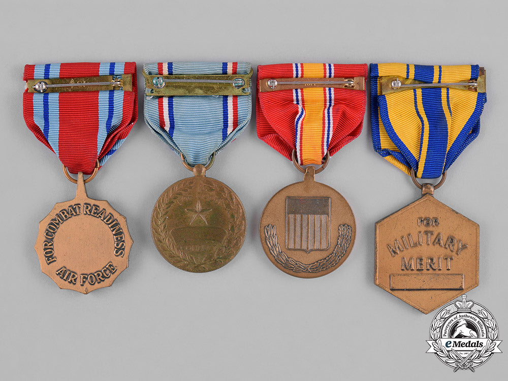 united_states._an_air_force_veteran's_lot_of_seven_medals_and_five_ribbon_bars_c18-040514_1