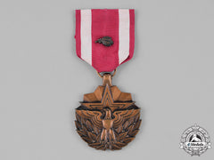 United States. A Meritorious Service Medal With Oak Leaf Cluster, To G. Quinsenberry
