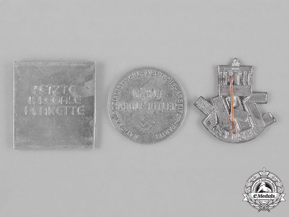 germany,_third_reich._a_group_of_third_reich_period_badges_c18-040528