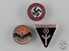 Germany, Third Reich. A Group Of Third Reich Period Membership Badges