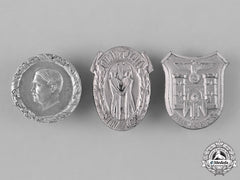 Germany, Third Reich. A Group Of Third Reich Period Patriotic Badges