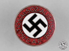 Germany, Nsdap. A Membership Badge By Gustav Brehmer