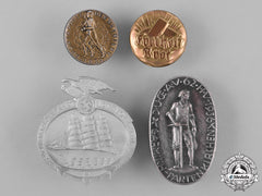 Germany, Third Reich. A Lot Of Second War Period Badges