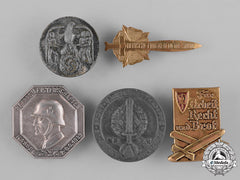 Germany, Third Reich. A Group Of Second War Period Day Badges