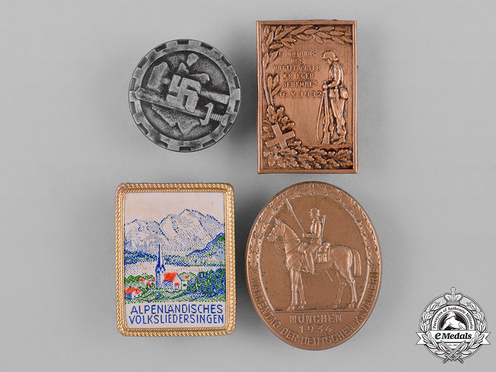 germany,_third_reich._a_lot_of_third_reich_period_commemorative_badges_c18-040680