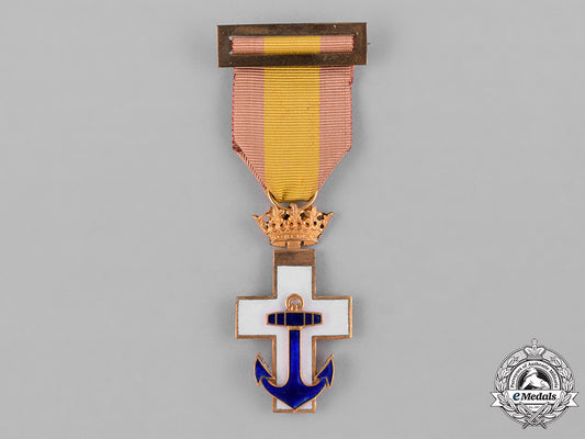 spain,_franco’s_period._an_order_of_naval_merit,_i_class_cross_white_division,_c.1950_c18-041093_1