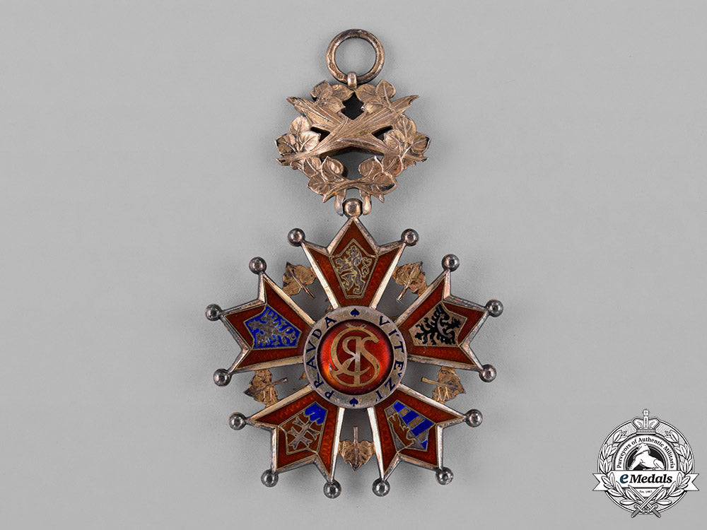 czechoslovakia,_first_republic._an_order_of_the_white_lion,_i_class_grand_cross,_by_karnet_kysely,_c.1935_c18-041175