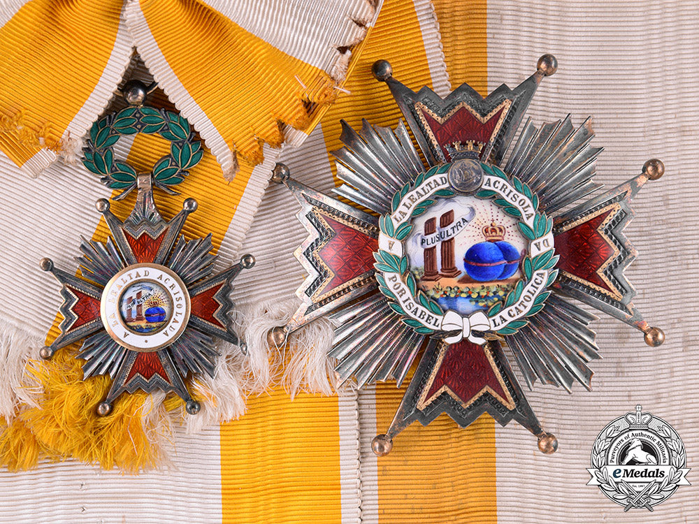 spain,_republican_government._an_order_of_isabella_the_catholic,_grand_cross._c.1935_c18-041203