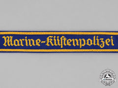 Germany, Kriegsmarine. A Kriegsmarine Küsten-Polizei (Naval Police) Cuff Title