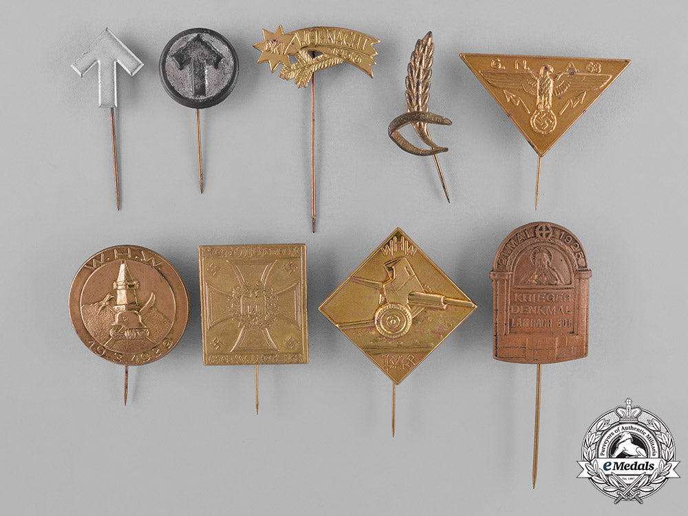 germany,_third_reich._a_group_of_third_reich_period_stick_pins_c18-041597_1