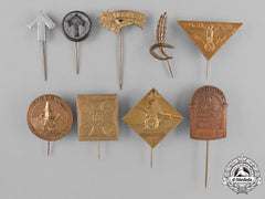 Germany, Third Reich. A Group Of Third Reich Period Stick Pins