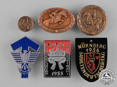 Germany, Federal Republic. A Group Of Post-War Commemorative Badges