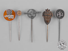 Germany, Third Reich. A Lot Of Second War Period Stick Pins