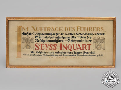 germany,_nsdap._a_framed_congratulatory_document_to_seyß-_inquart1941_c18-041684