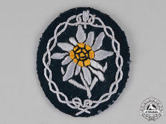 Germany, Wehrmacht. A Gebirgsjäger (Mountain Troops) Officer’s Sleeve Insignia