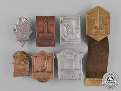 Germany, Weimar. A Lot Of Second War Period Day Badges
