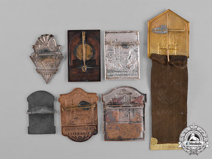 germany,_weimar._a_lot_of_second_war_period_day_badges_c18-042264