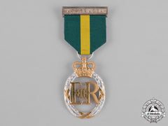 United Kingdom. An Efficiency Decoration With Australia Bar, To Major H.w. Miller, Australian Citizen Military Force