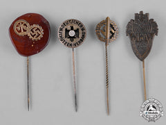 Germany, Third Reich. A Lot Of Third Reich Period Stick Pins