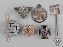 Germany, Third Reich. A Lot Of Third Reich Period Insignia Badges