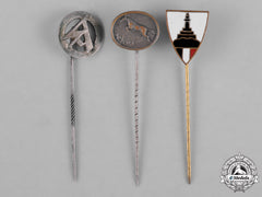 Germany, Third Reich. A Lot Of Second War Period Stickpins