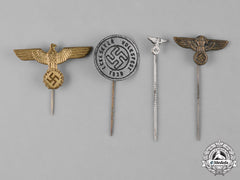 Germany, Third Reich. A Lot Of Second War Period Stickpins