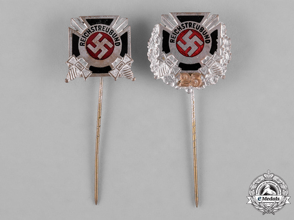 germany,_reichstreubund._a_pair_of_reichstreubund_veterans_organization_stick_pins_by_gante_c18-042471